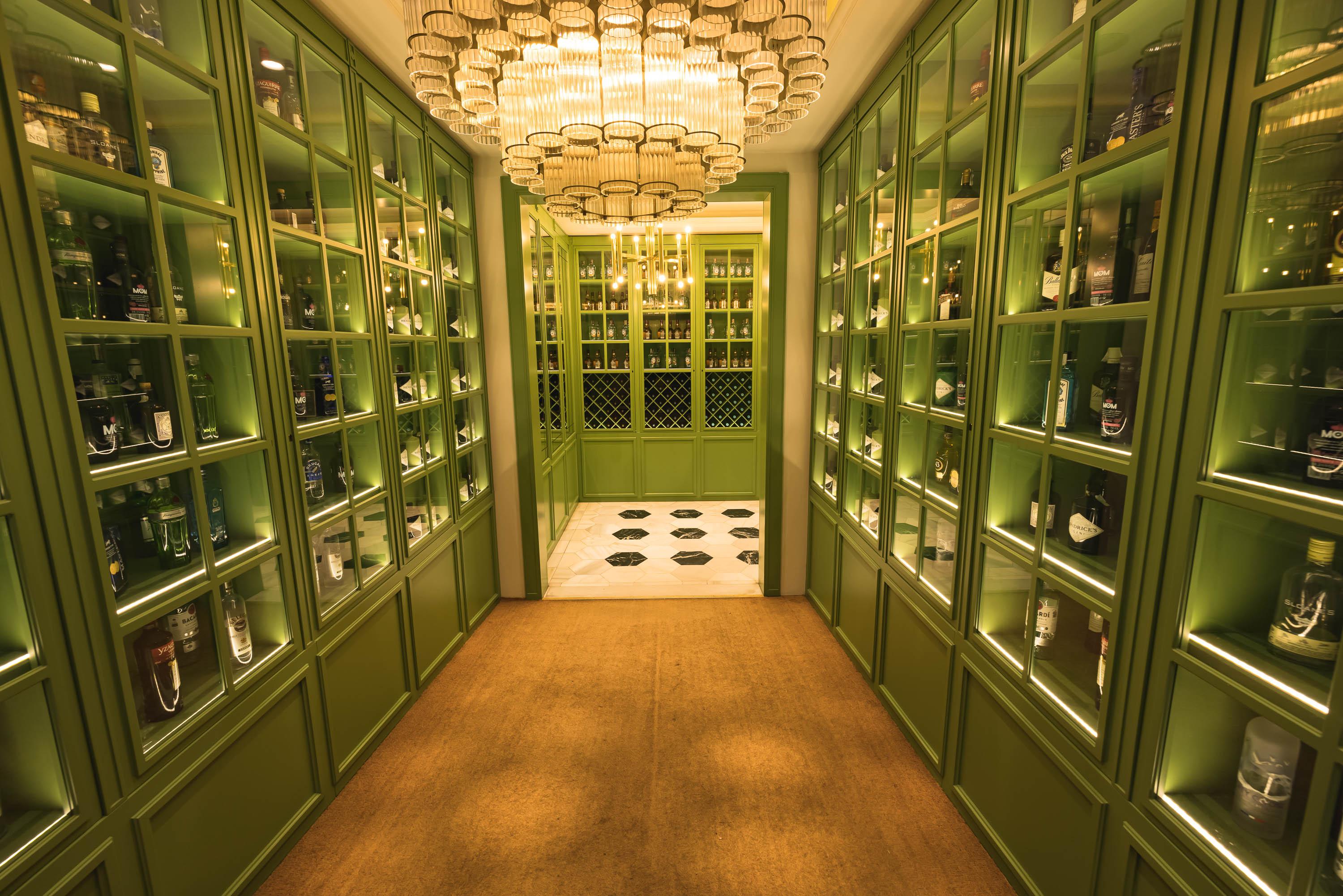 Walking through the entrance to The Mint hotel for the last time during this trip