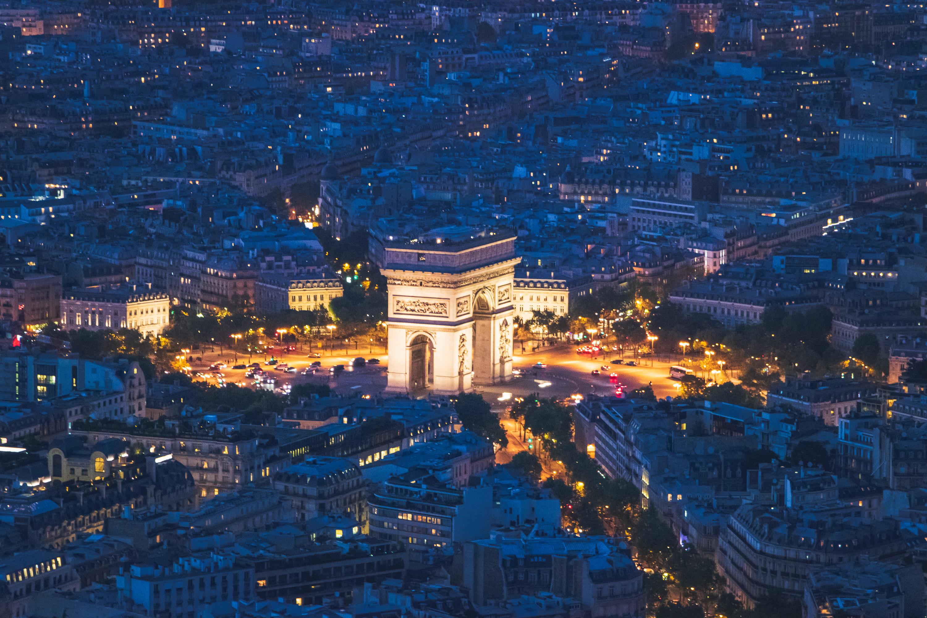 A scene from Plaza Mayor in central Segovia